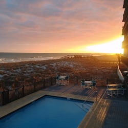 Sunset from balcony 2/21/21