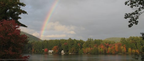 Rainbow over Forest Lake Fall 2012