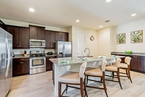 Marble counter and bar