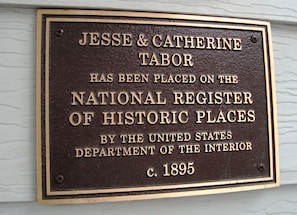 Historic Places Plaque