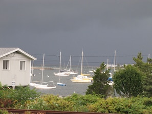 View from a bedroom window.
