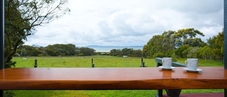 Breakfast on your private deck