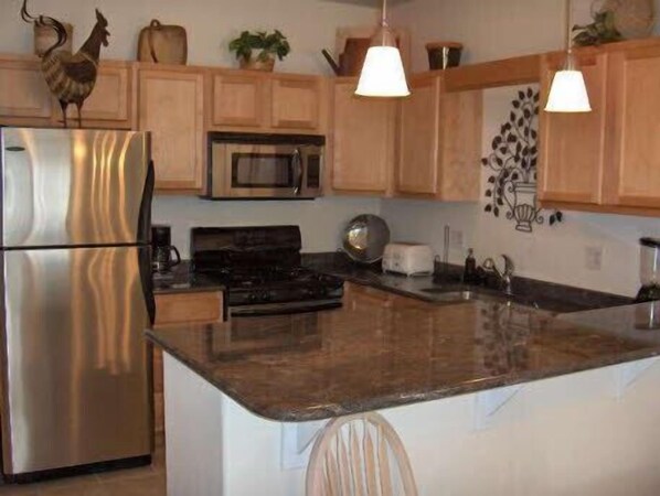 Open concept kitchen