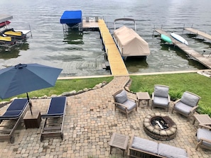 Outdoor Patio and Dock Area