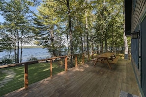 Lake view from main home deck.