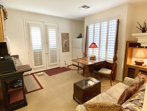 Entry at Dining-Living room “comfy-zones”