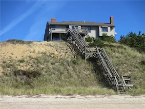 Stairs to the beach