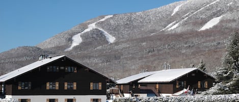 Chalets Montmorency in winter