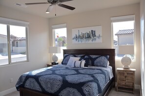 3 King beds in this home, plus 2 queens, 2 full, and 2 twin!