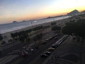 Vista da janela da sala. 