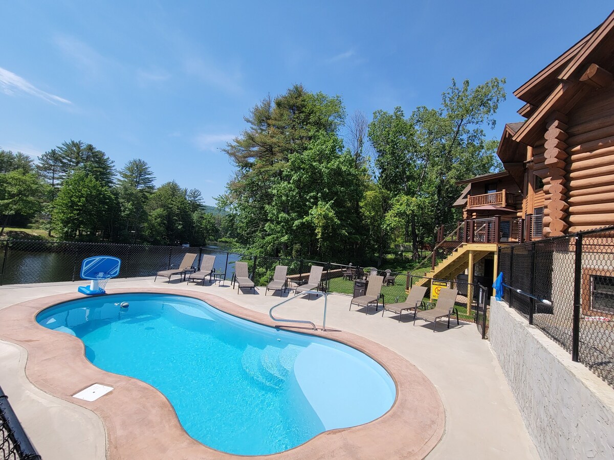 Ultimate Adirondack Getaway ~ Private Pool and Hot Tub!