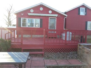 Back yard deck