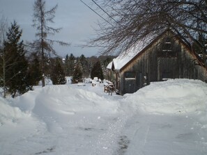 Winter from parking area