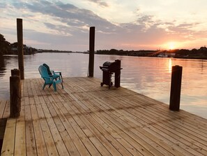 BEST view on the Bayou.  Brand new dock, decks, and piers.