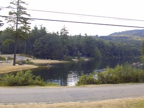 Two beaches across the street.