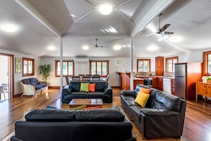 Upstairs living room - open plan