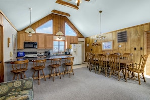 Kitchen and Dining Area