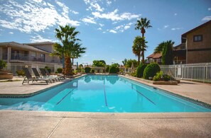 Enjoy the adult-only lap pool and hot tub!