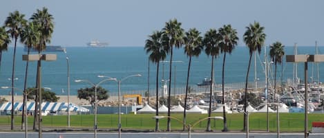 OCEAN VIEW FROM THE BALCONY