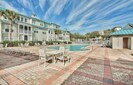 Lots of golf cart parking at the pool if you prefer not to walk. Bring lunch!