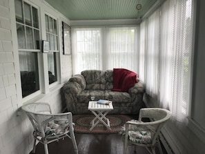 Sun Porch in front of house.