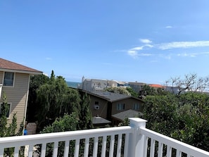 Partial ocean view from third floor deck