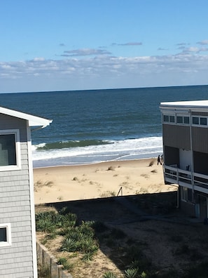 Great Ocean and Beach View from Roof Top Deck 