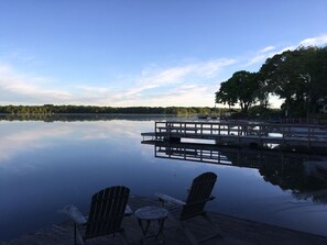 View from the dock