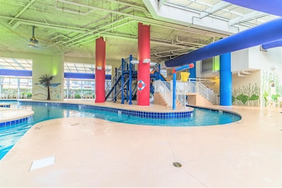 Largest Indoor Water Park - Deluxe Unit - Extended Balcony