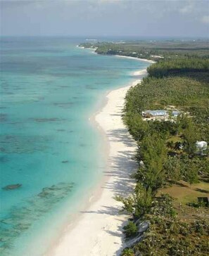Aerial view of Poponi Beach