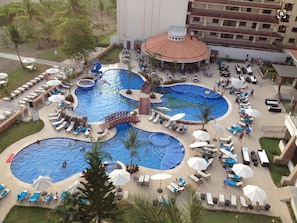 Crocs Casino & Resort, our shared pool.
