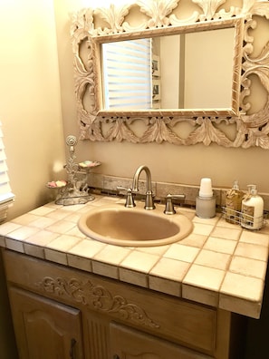 Tiled bathroom