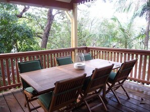 Deck at “Stealaway”