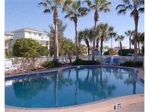Pool and beach toys will be in storage area near pool as well as beach chairs.
