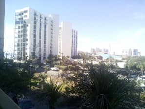 View from the front door