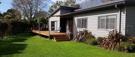 Front deck area