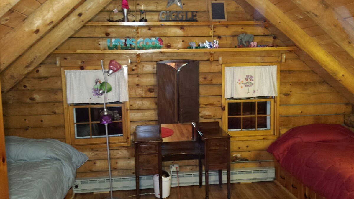 Log Cabin In The Woods