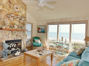 Living Room overlooking ocean