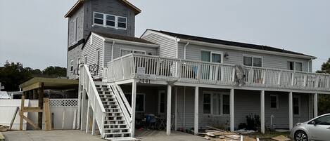 New Three Story Addition and Second Floor Deck