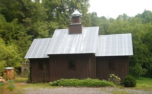 Chapel and Parking Area.