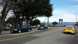 Lovers Point. Fifty steps from the cottage.