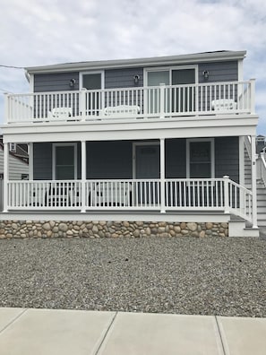 2nd Floor Balcony with seating