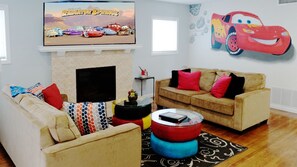 Disney Cars theme living room