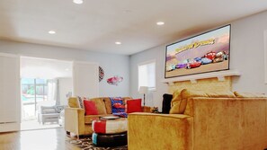 Disney Cars theme living room