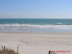 View of the Ocean from the Beach Access