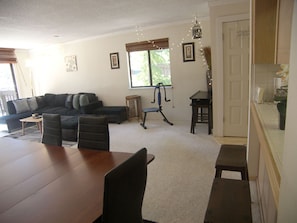 Living Room and Dining Area