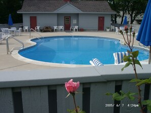 Community Pool (approximately 50 yards from unit) 