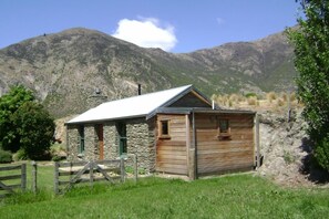 Cottage looking towards Mt Rosa