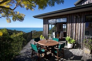 Sea view from the deck