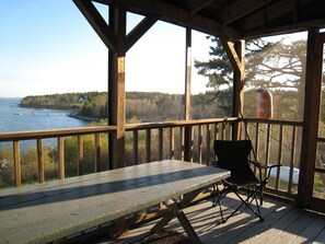 Enjoy the screened porch